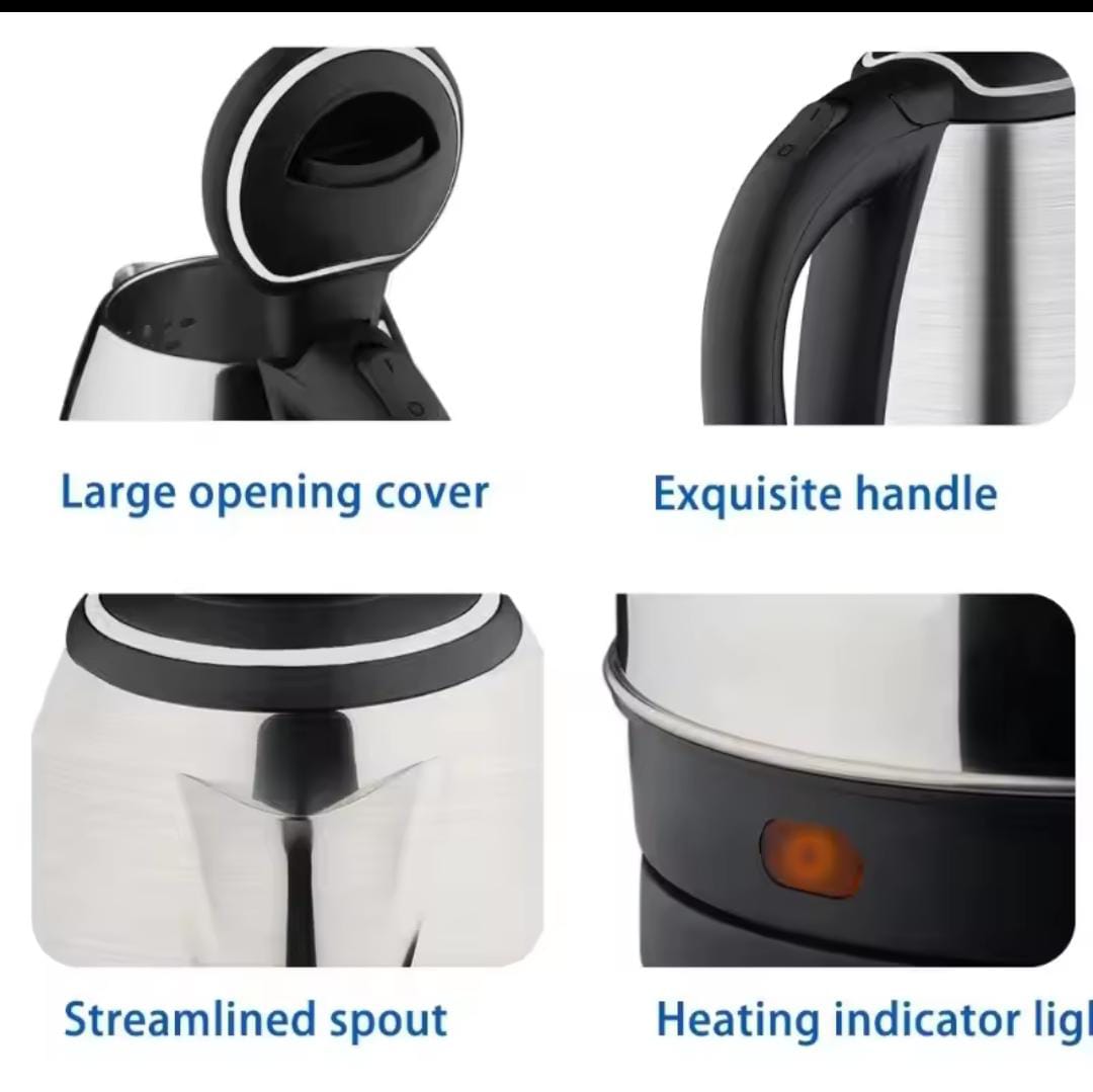 2L Stainless Steel Electric Kettle