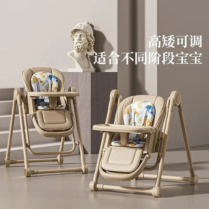 🍼 Baby Dining Chair 2-in-1 – Foldable, Rocking & Dining Seat 👶