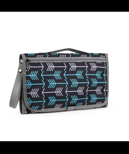 Portable Baby Changing Pad – Diaper Mat for Newborns | One-Hand Use & Stroller-Friendly