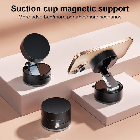 Vacuum Magnetic Vlogging Mobile Holder 🎥 – Strong Grip for Smooth Recording